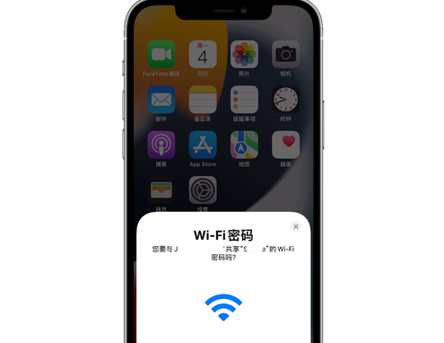 泰州苹果15维修店分享iPhone15如何共享Wi-Fi密码 