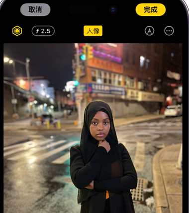 泰州苹果15服务店分享如何在iPhone15系列机型拍摄照片中添加人像效果 